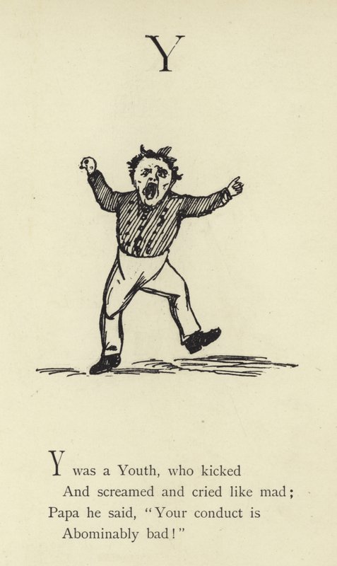 The Letter Y by Edward Lear