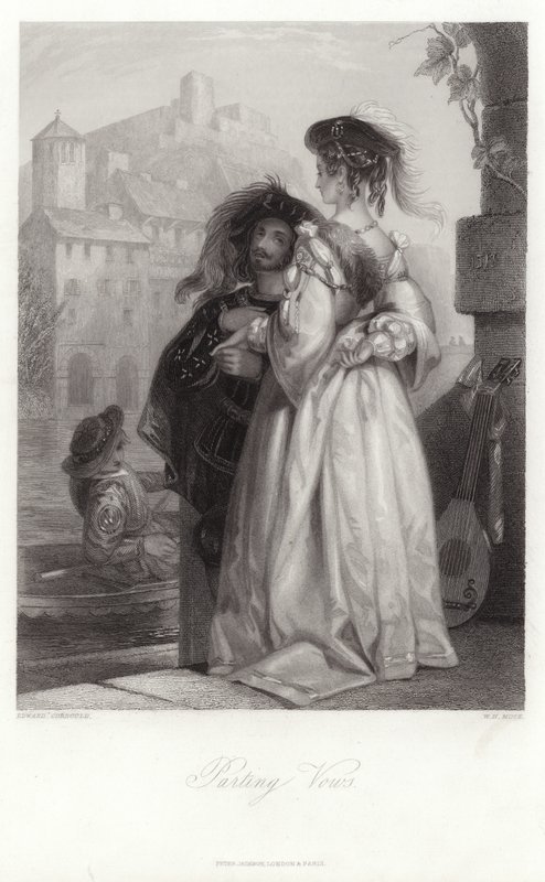 Parting Vows by Edward Henry Corbould