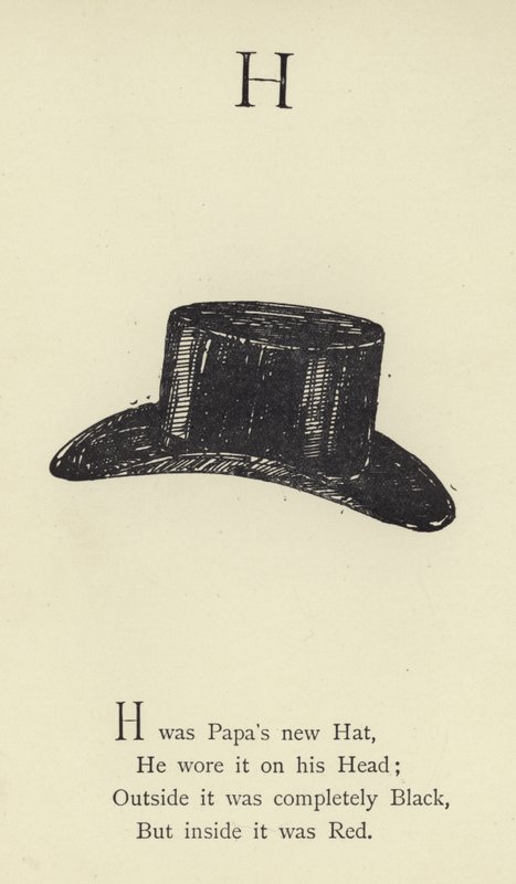 The Letter H by Edward Lear