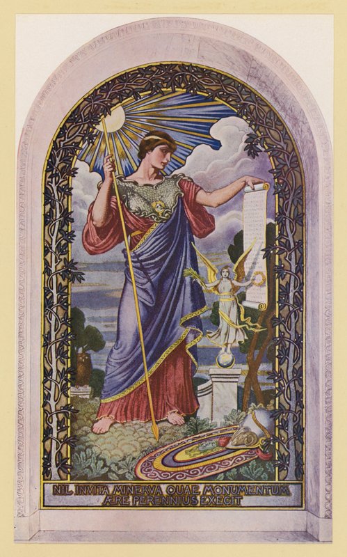 The Minerva of Peace by Elihu Vedder