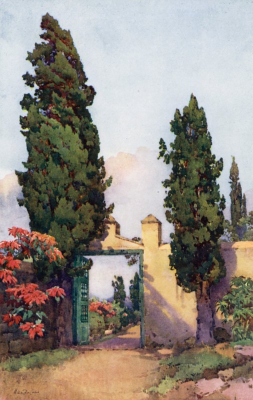 An Old Gateway by Ella Du Cane