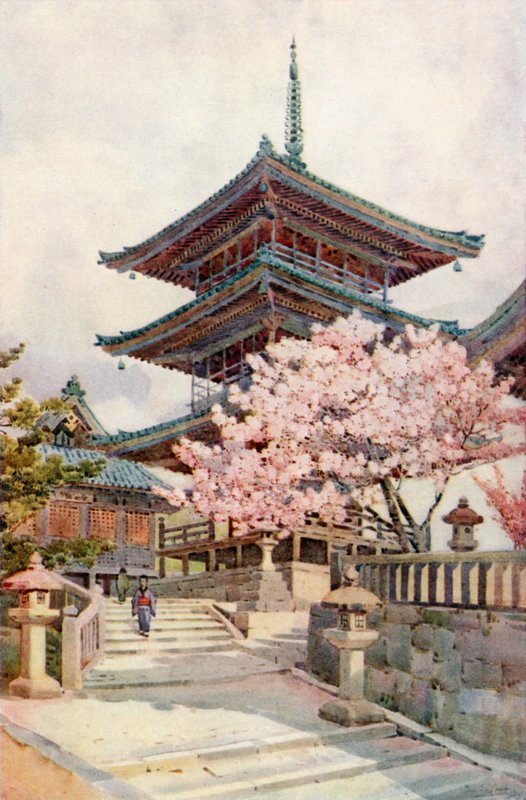 The Pagoda, Kyomidzu by Ella Du Cane