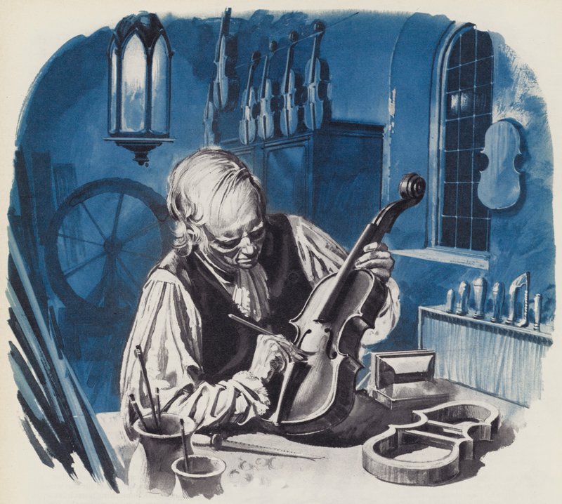 Antonio Stradivari by English School