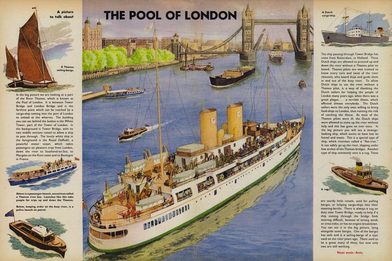 The Pool Of London by English School