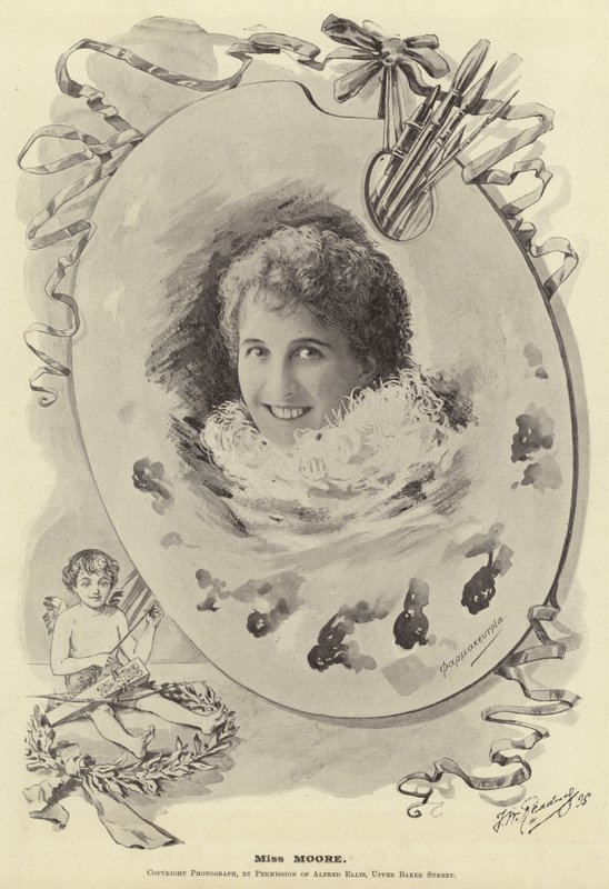 Miss Moore by English Photographer