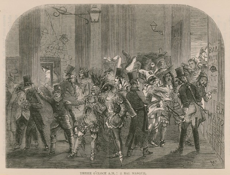 A Bal Masque by English School