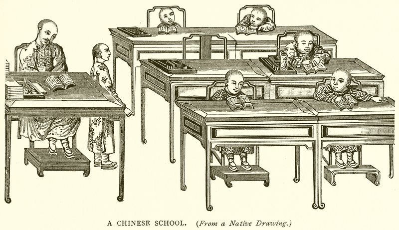 A Chinese School by English School