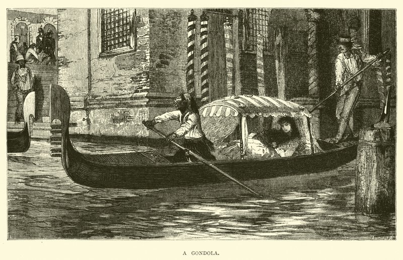 A Gondola by English School