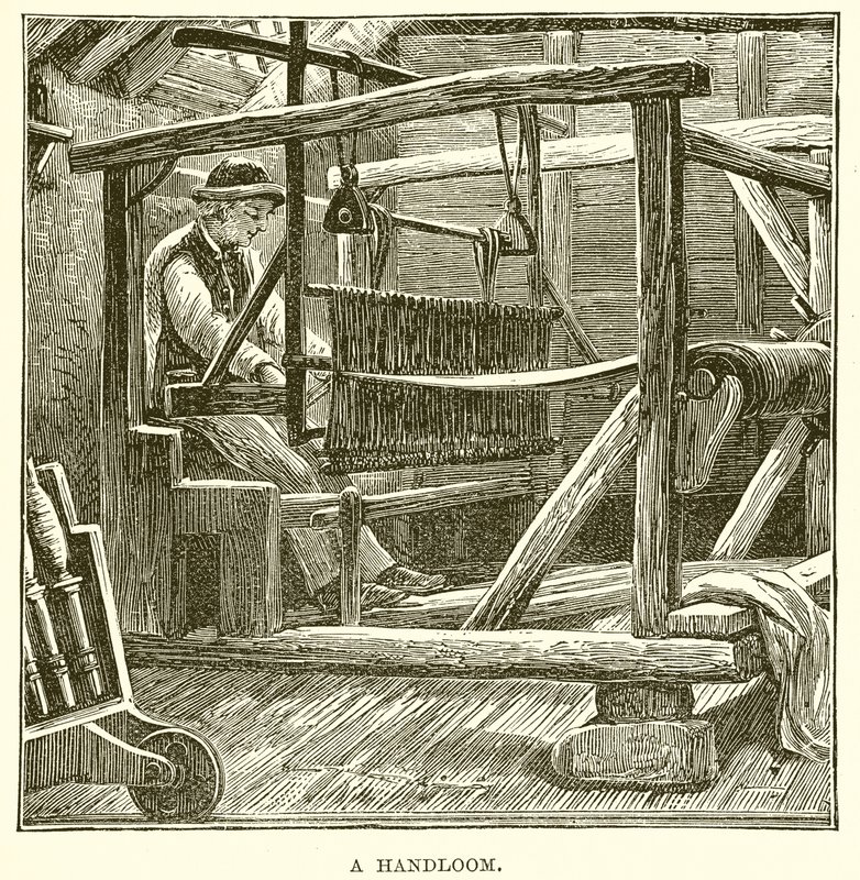 A Handloom by English School
