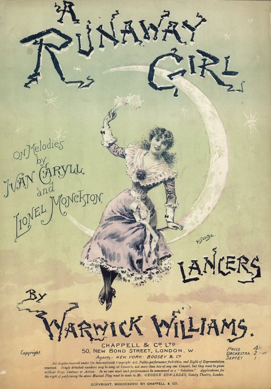 A Runaway Girl by English School