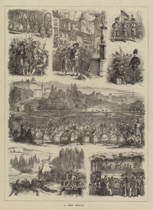 A Swiss Festival by English School
