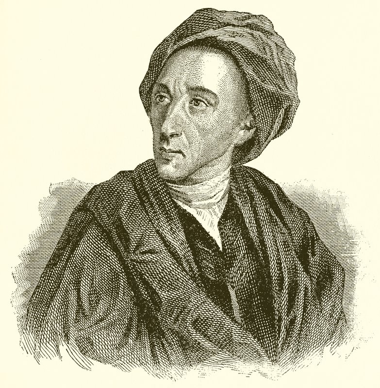 Alexander Pope by English School