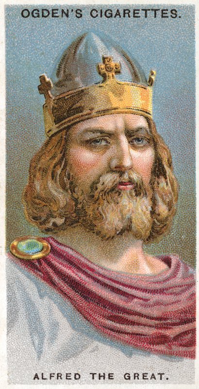 Alfred the Great by English School