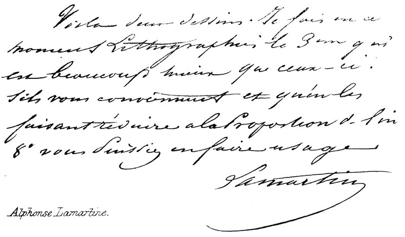 Alphonse Lamartine by English School