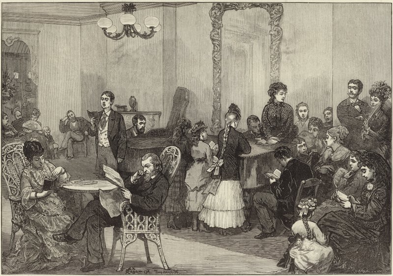 American Sketches by English School