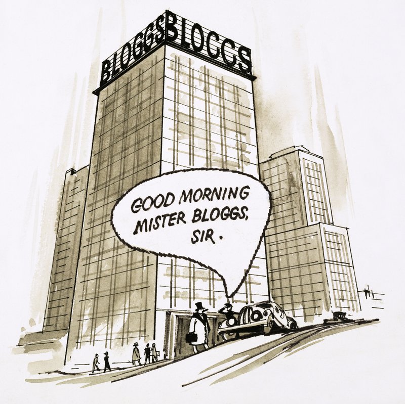 American Skyscraper by English School