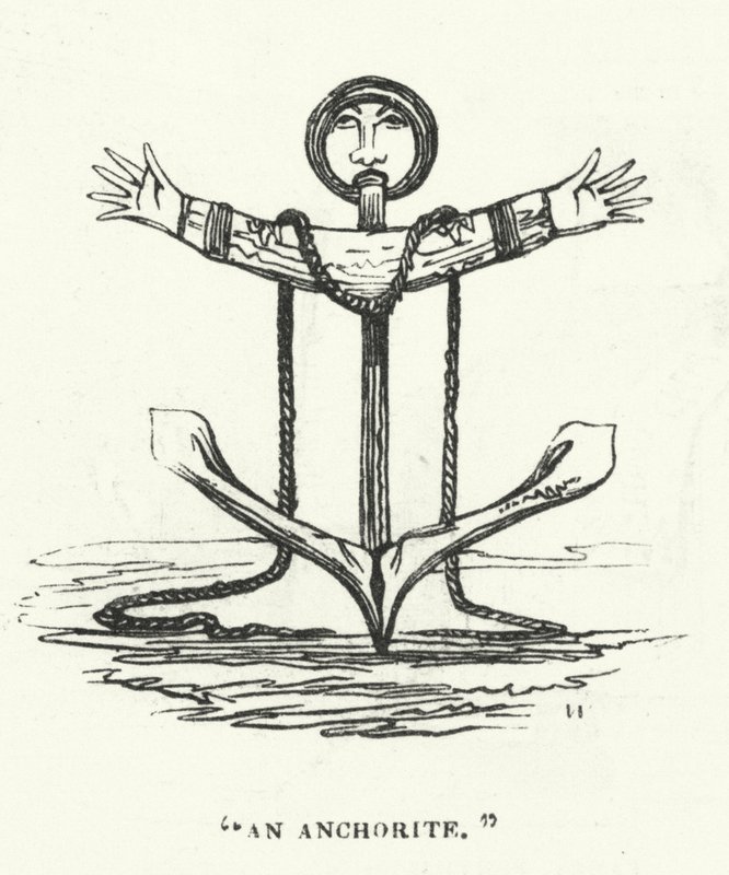 An Anchorite by English School