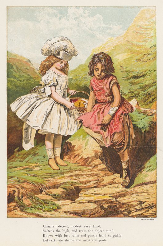 An act of charity by English School