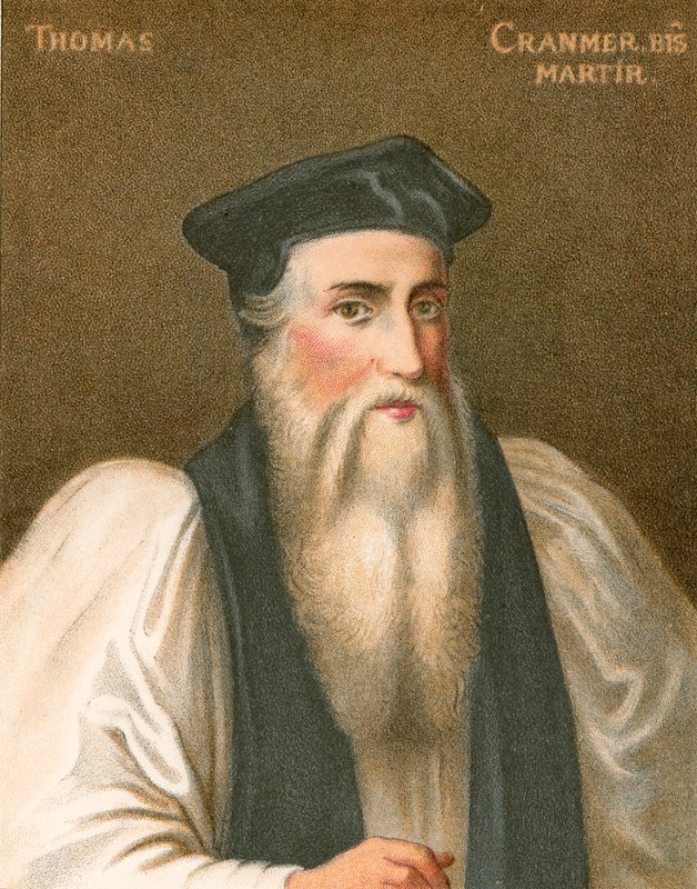 Archbishop Cranmer by English School