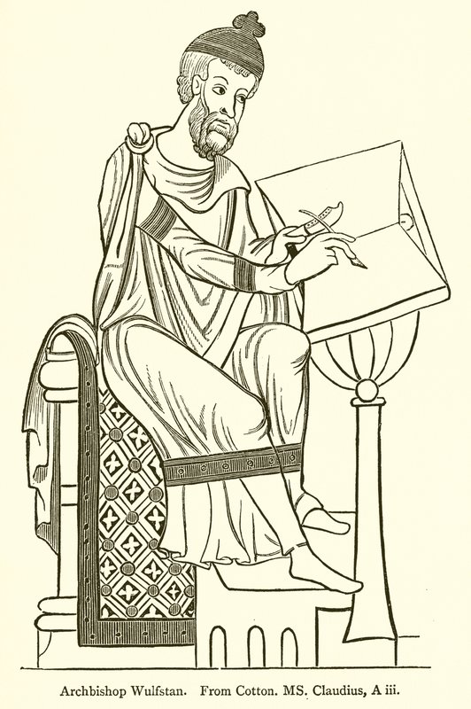 Archbishop Wulfstan by English School