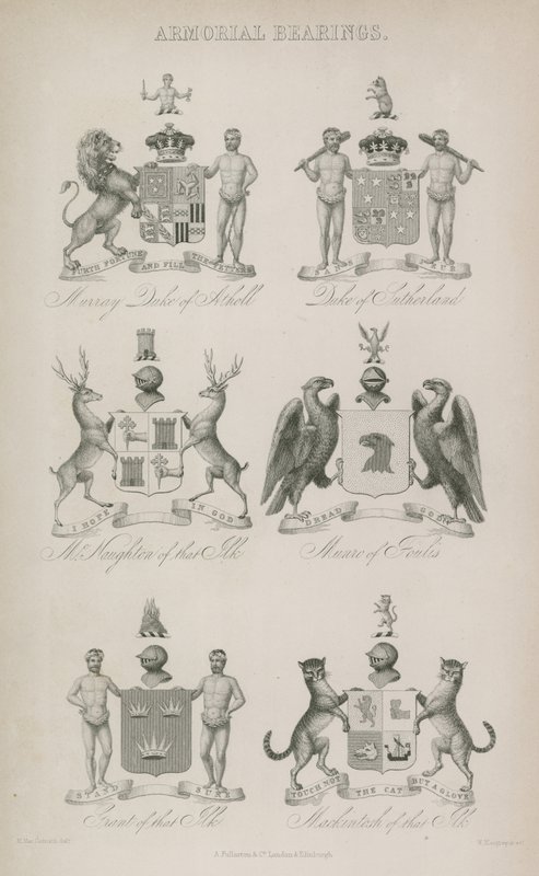 Armorial Bearings by English School