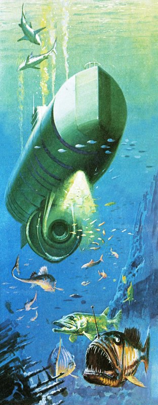 Bathyscaphe by English School