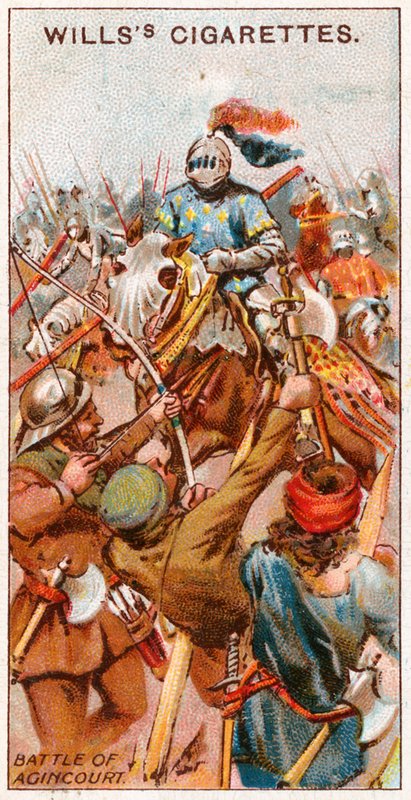 Battle of Agincourt by English School