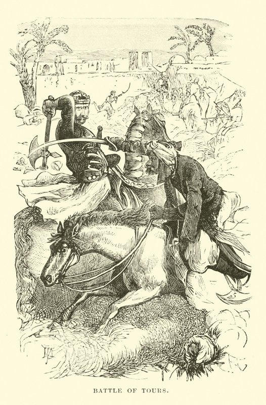 Battle of Tours by English School