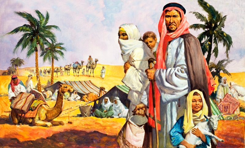 Bedouins by English School
