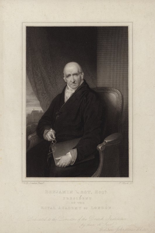 Benjamin West by English School