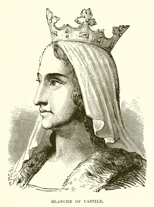 Blanche of Castile by English School