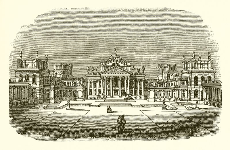 Blenheim House by English School