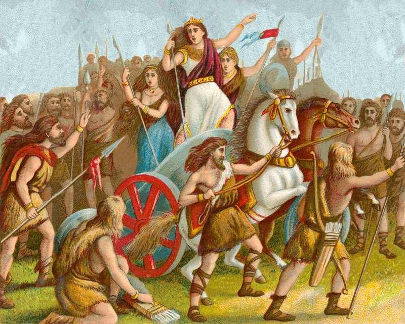 Boadicea by English School