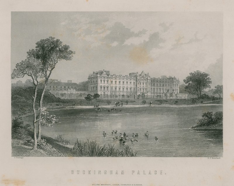 Buckingham Palace by English School