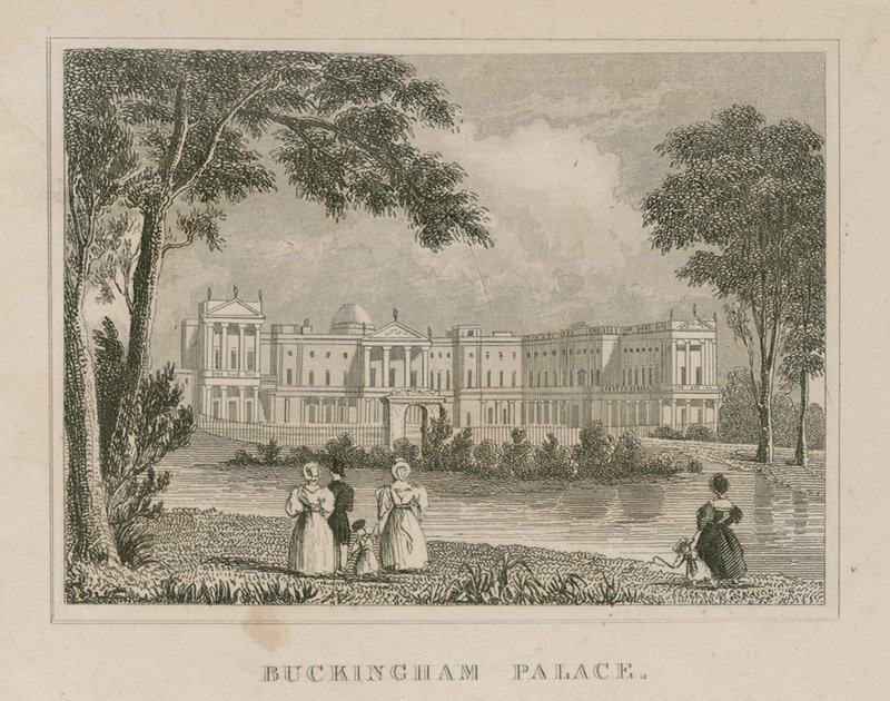 Buckingham Palace by English School