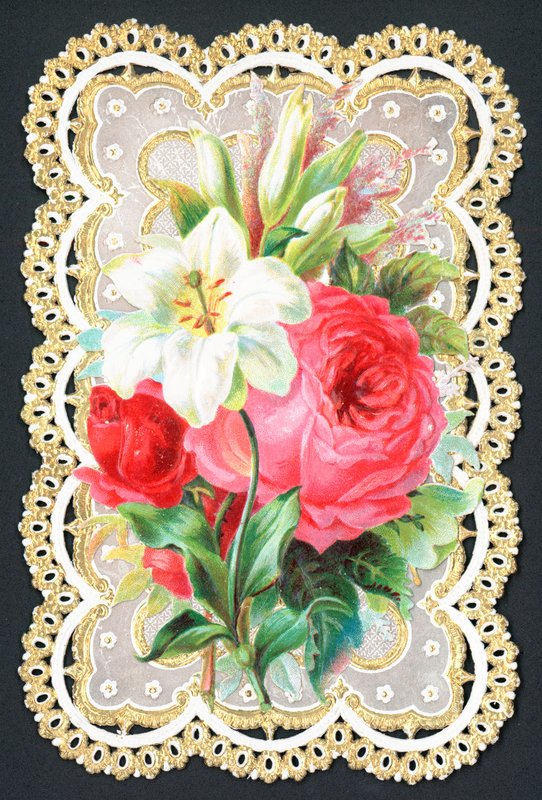 Bunch of flowers by English School