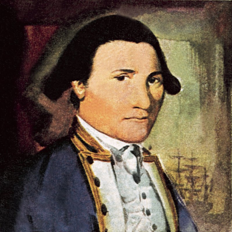 Captain James Cook by English School
