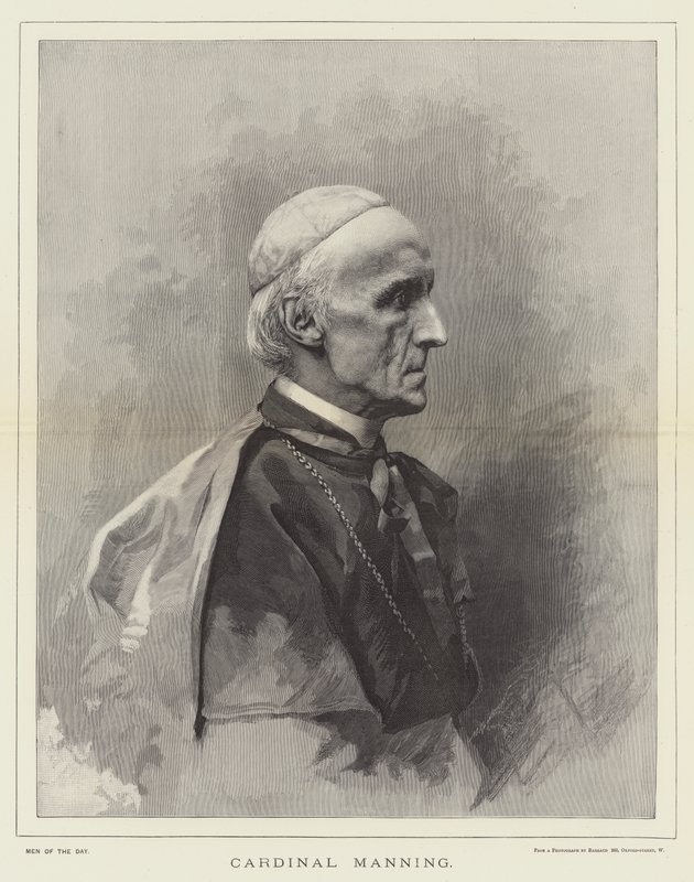 Cardinal Manning by English School