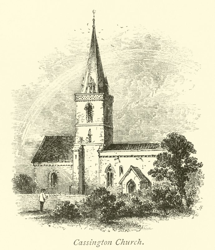 Cassington Church by English School