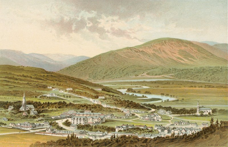Castleton of Braemar by English School