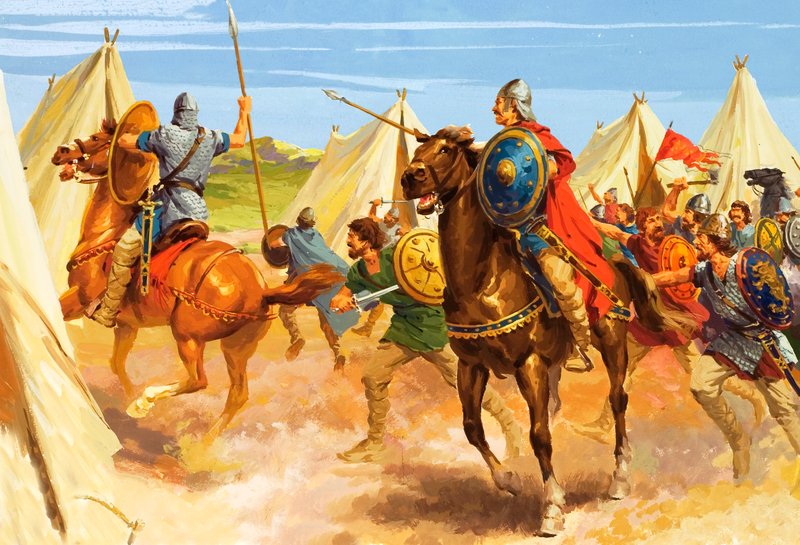 Charlemagne by English School