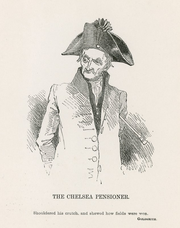 Chelsea Pensioner by English School