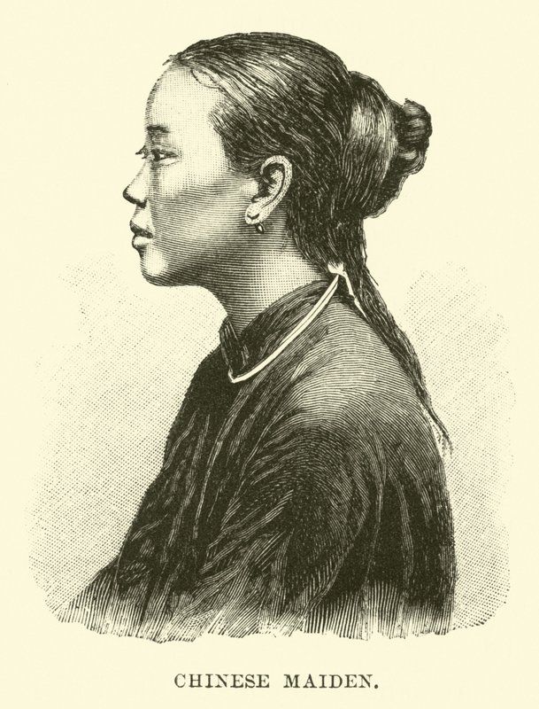 Chinese Maiden by English School