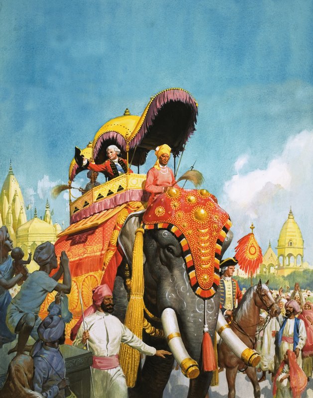 Clive of India by English School
