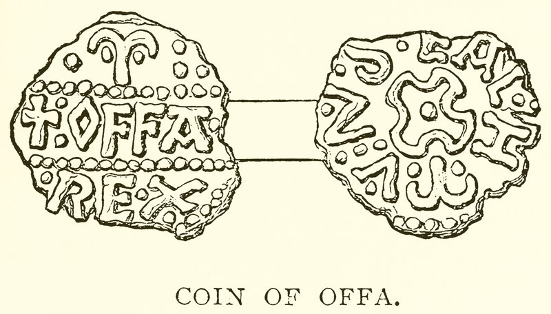 Coin of Offa by English School