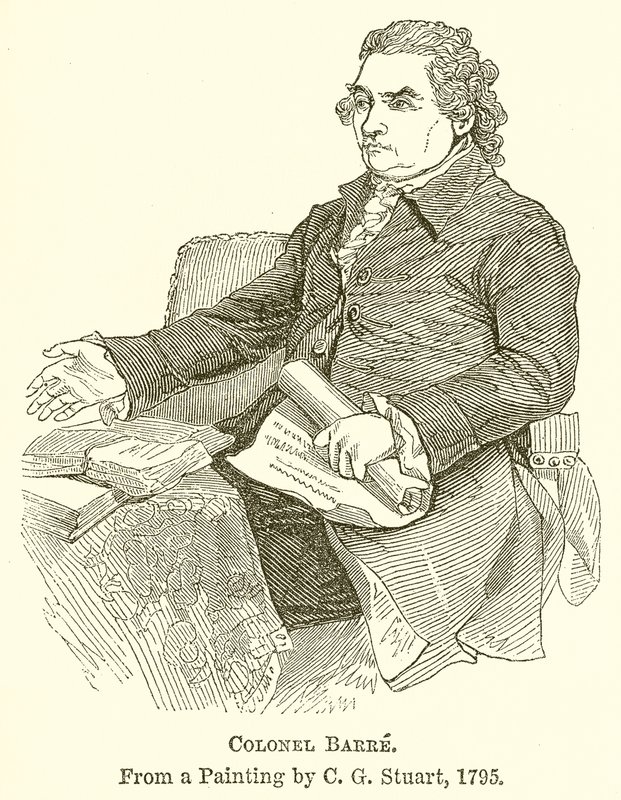 Colonel Barre by English School