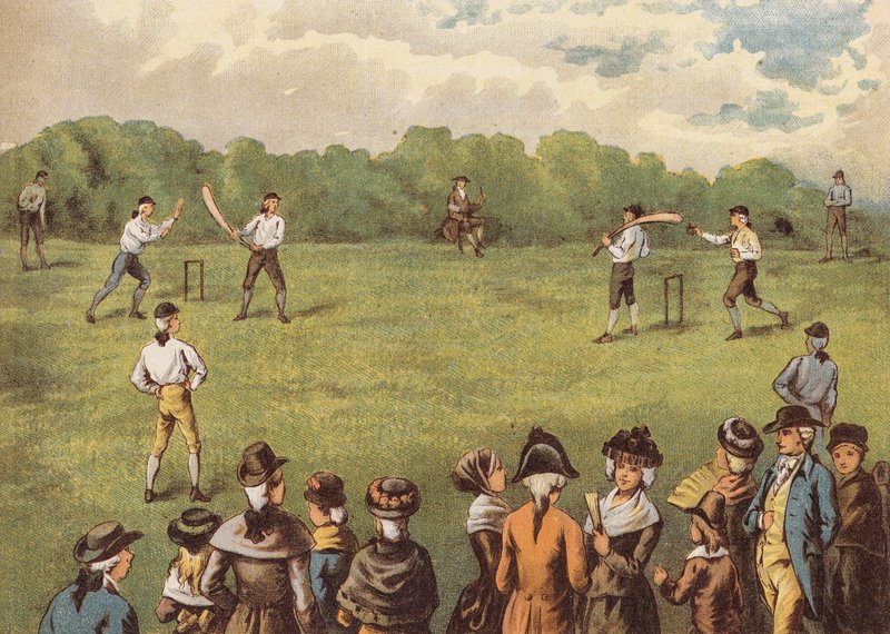 Cricket Match by English School