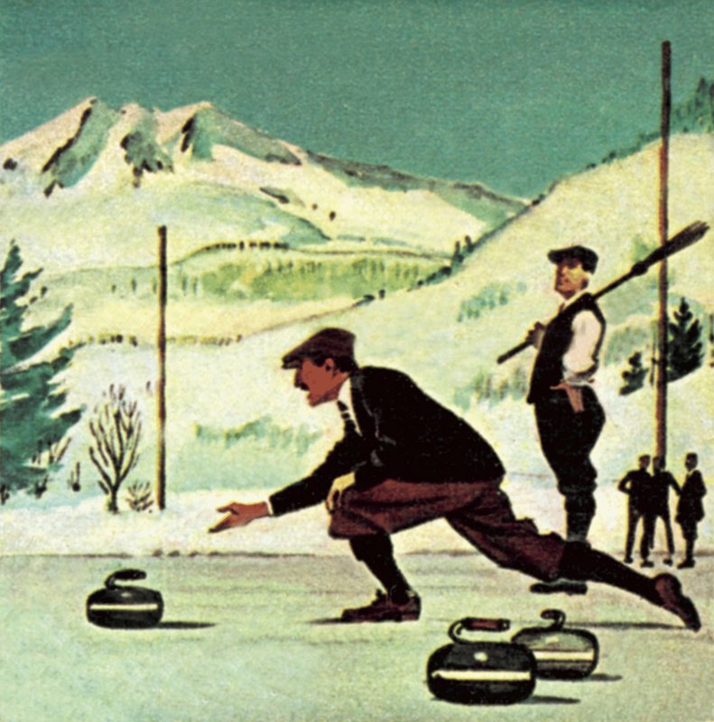 Curling by English School