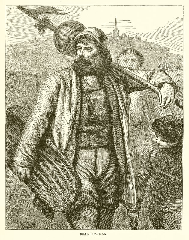 Deal Boatman by English School