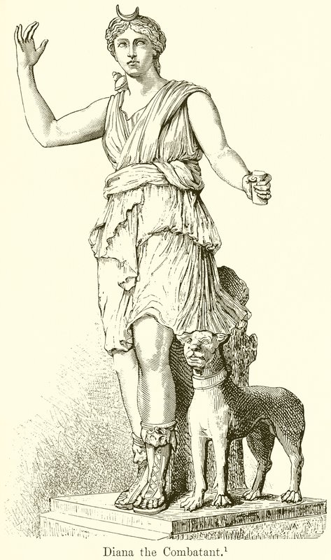 Diana the Combatant by English School